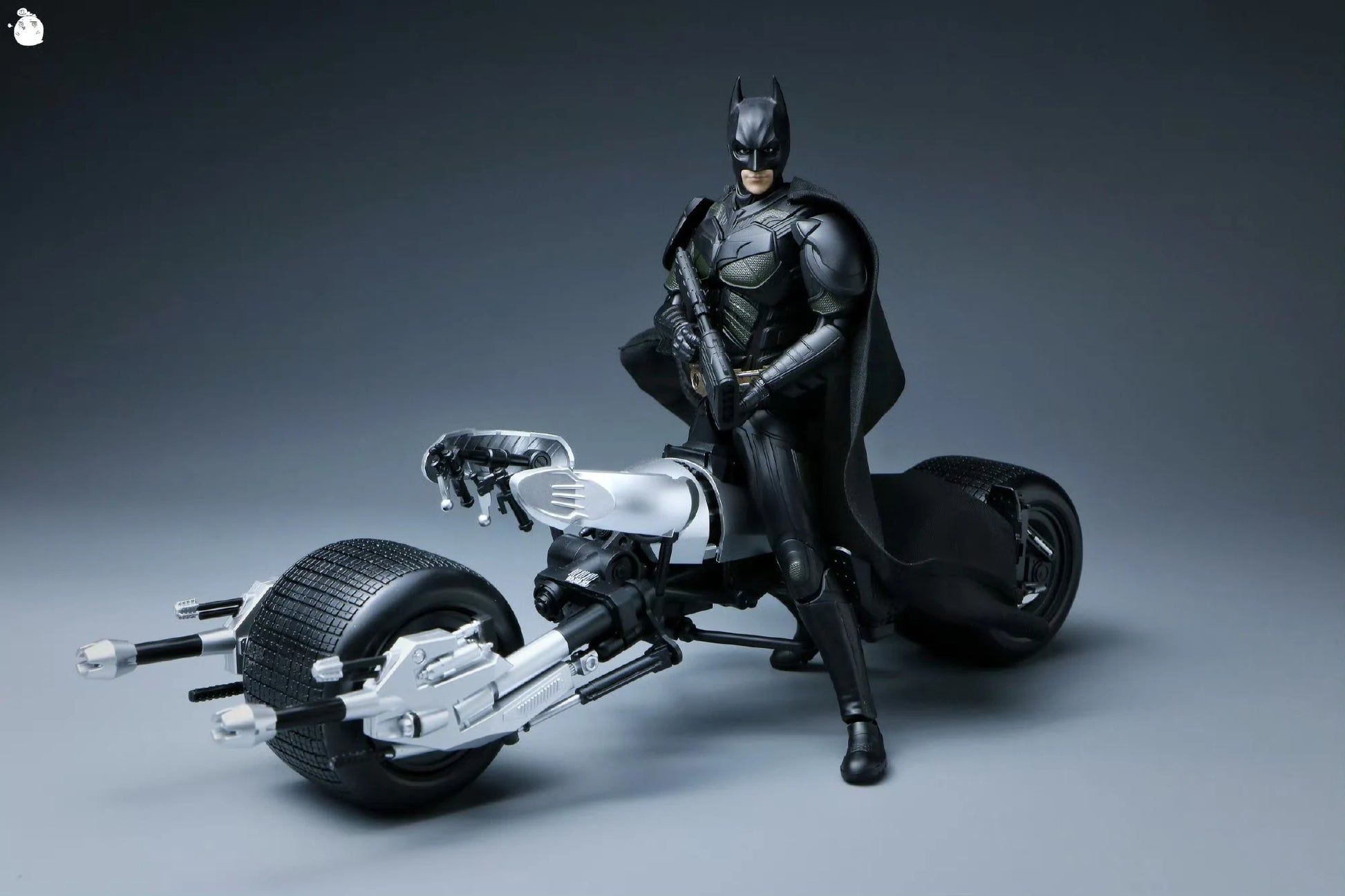 Batman & Batpod  Action Figure The Dark Knight Triology Model Kit Pre Painted image 7