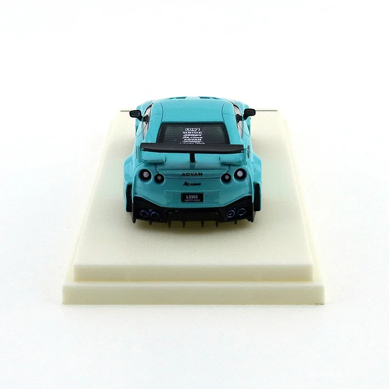 NISSAN GTR 3.0 R35 Liberty Walk Model Car 1:64 TIME MICRO image 2