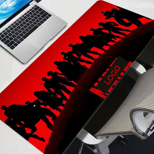 Superheroes Shadow Design Gaming Desk mat image 0
