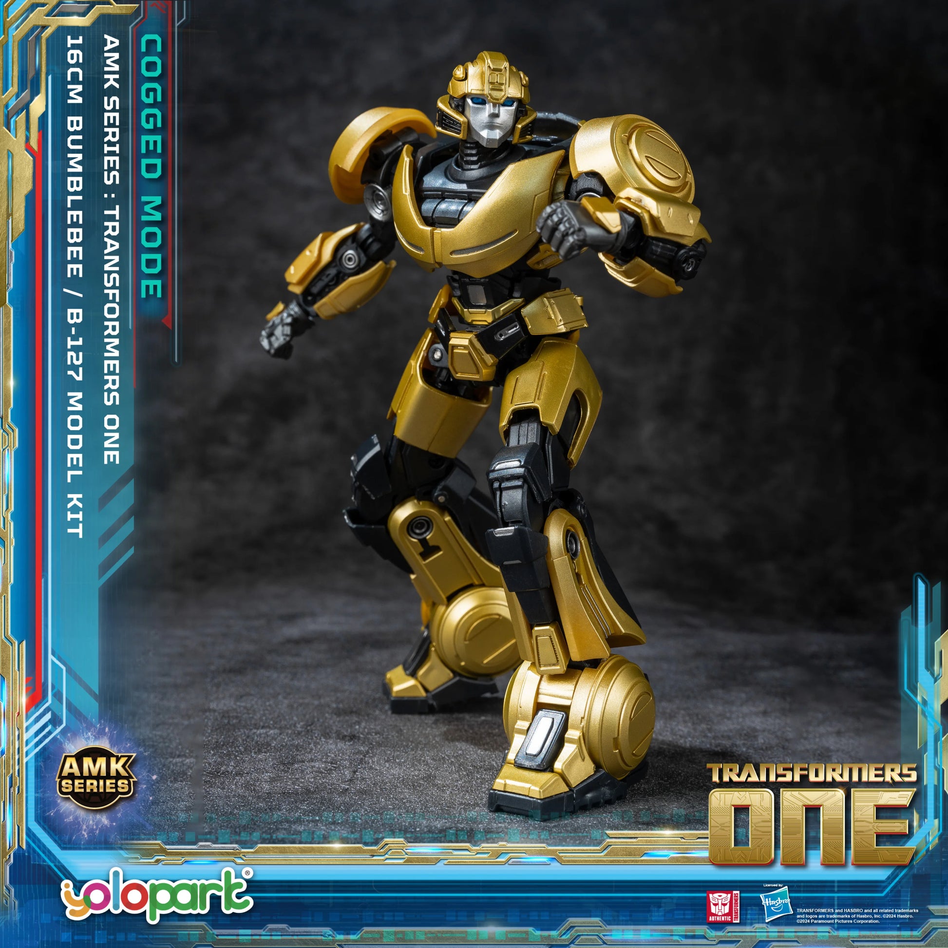 Transformers ONE Bumblebee 16cm Action Figure AMK Series image 1
