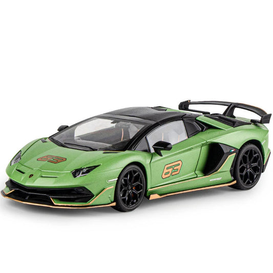 Lamborghini SVJ 63 Green Hidden Edition 1:18 Model Car image 0