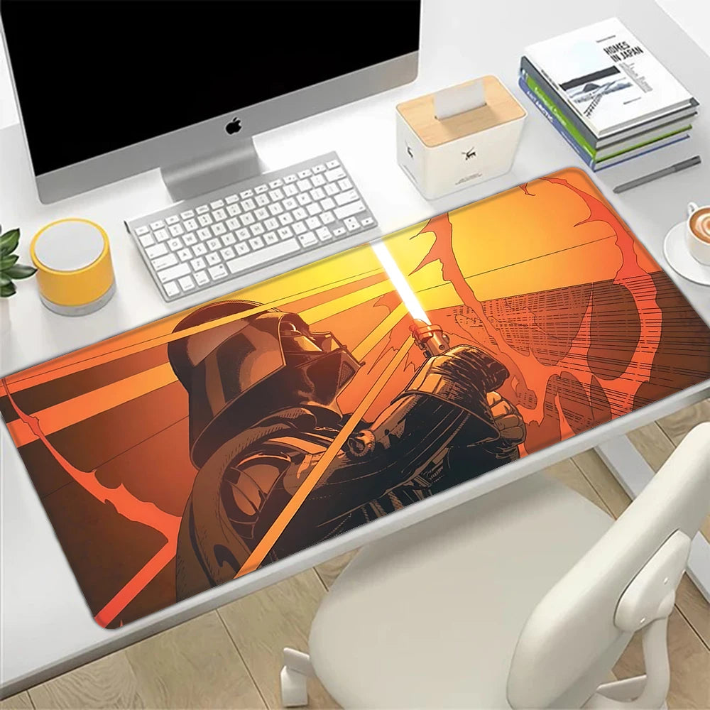 Stars Wars Vaders Light Design Gaming Desk Mat image 0