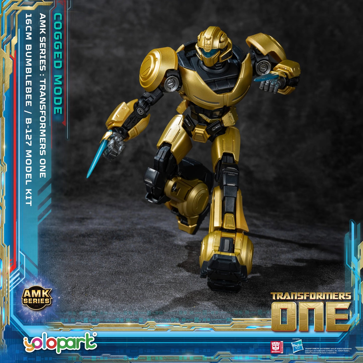 Transformers ONE Bumblebee 16cm Action Figure AMK Series image 3