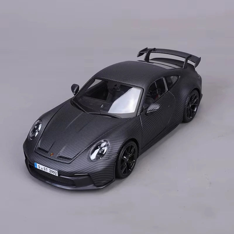 Bburago 1:18 Porsche 911 GT3 50th Anniversary Carbon Fibre Series image 0