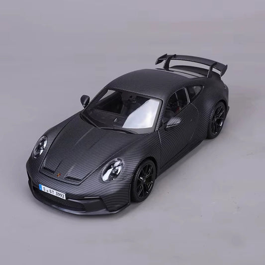 Bburago 1:18 Porsche 911 GT3 50th Anniversary Carbon Fibre Series image 0
