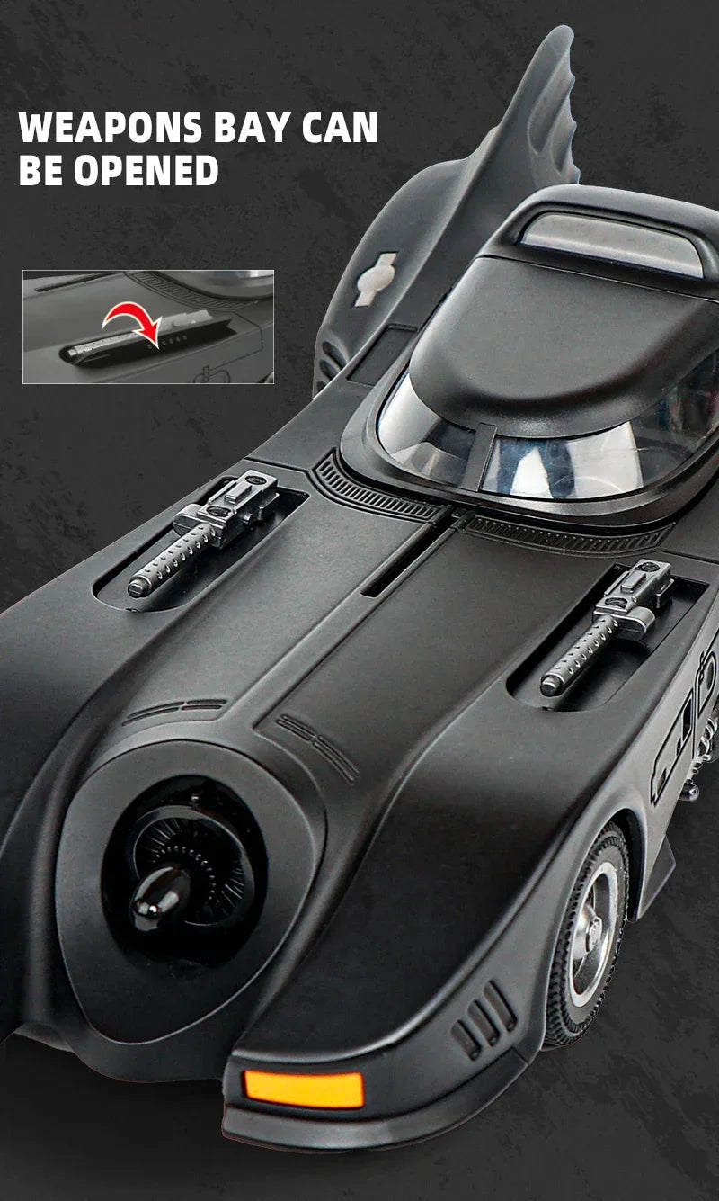Batmobile 1989 With Lights and Sound Effects 1:18 image 6