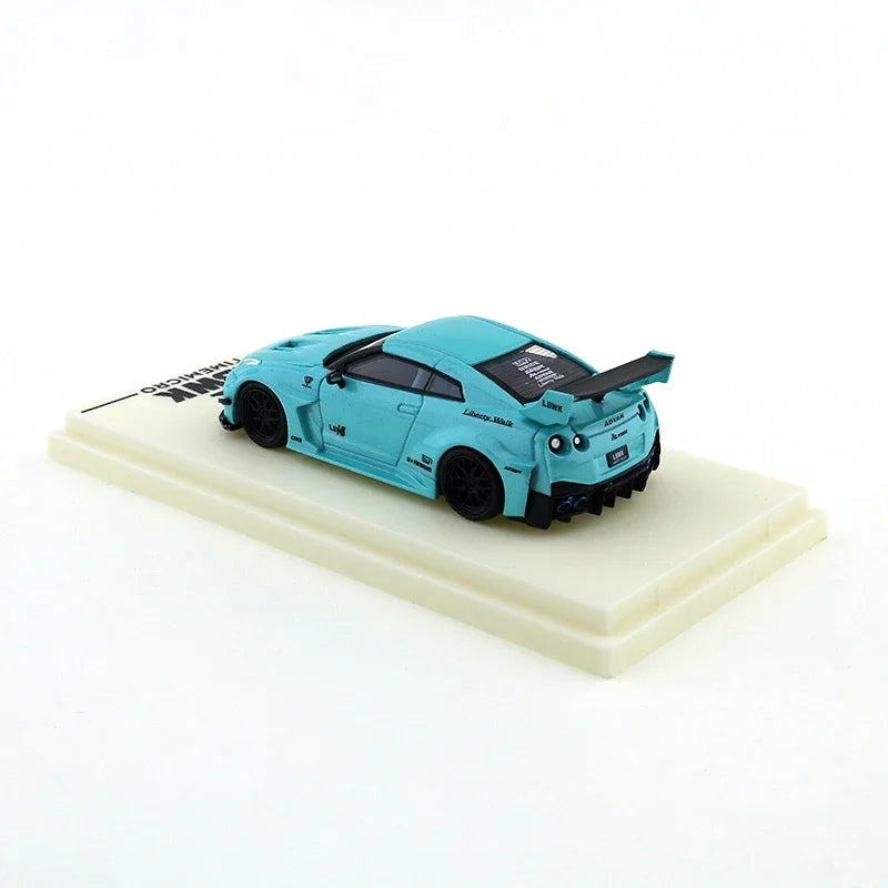 NISSAN GTR 3.0 R35 Liberty Walk Model Car 1:64 TIME MICRO image 5