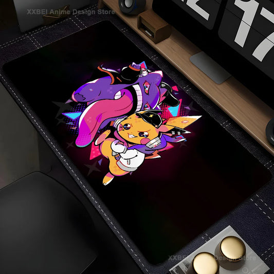 P-Pokemon Gengarr & Pika Design Desk mat image 0