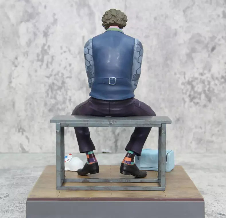 Joker from The Dark Knight jail scene Handmade 28 cm Statue image 3