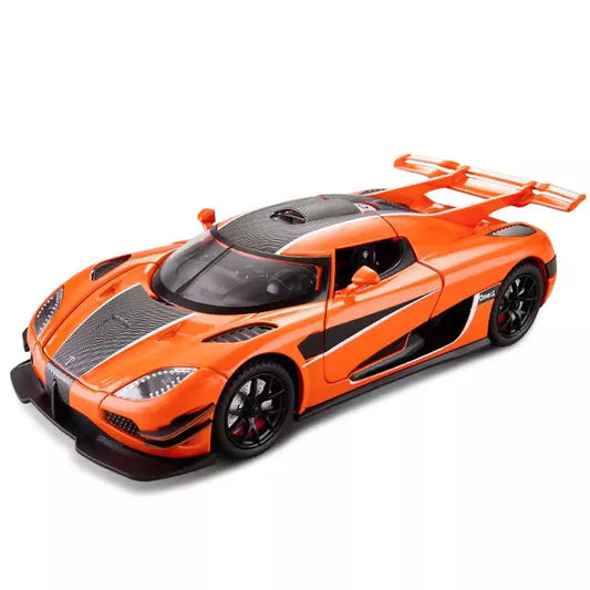 The Koenigsegg Orange Agera ONE:1 Model Car 1:24 image 0