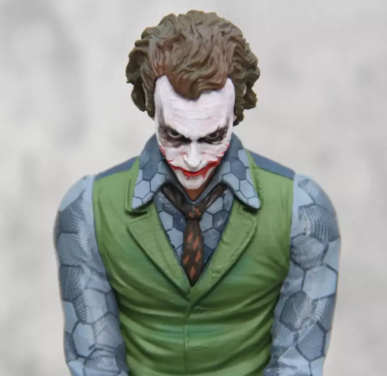 Joker from The Dark Knight jail scene Handmade 28 cm Statue image 2