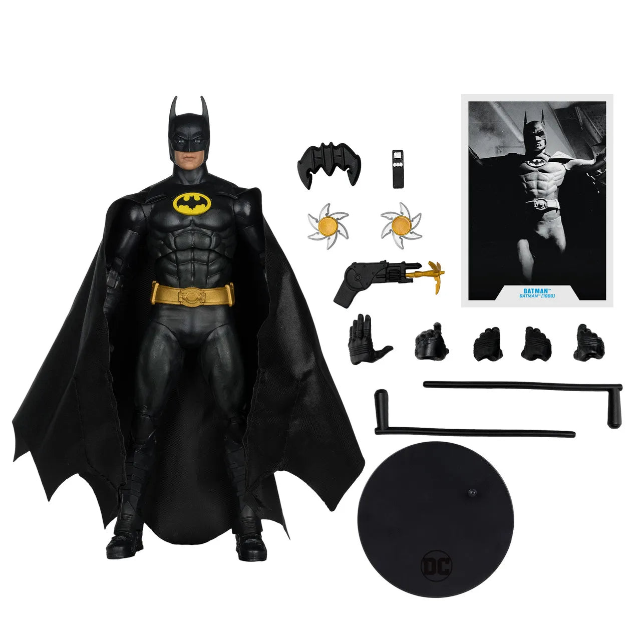 McFarlane Toys DC Multiverse Michael Keaton Batman (1989) 7 inches Action Figure image 1