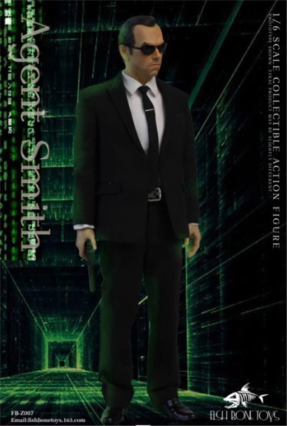 The Matrix FB-Z007 Task Agent Smith 1/6 Fish Bonetoys Action Figure image 6