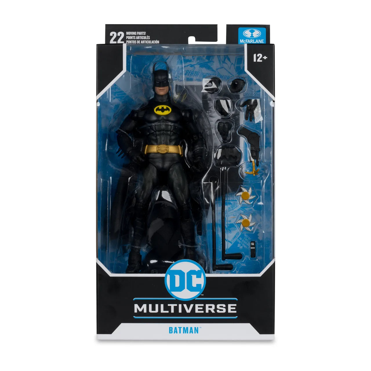 McFarlane Toys DC Multiverse Michael Keaton Batman (1989) 7 inches Action Figure image 0