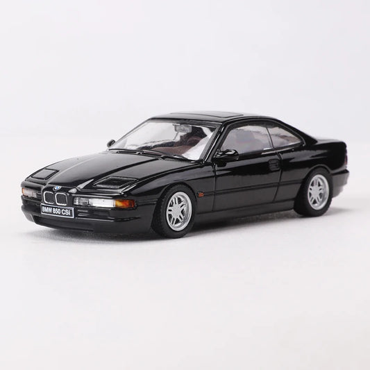 BMW 850CSI E31 SHADOW DCT 1:64 Black Model Car image 0