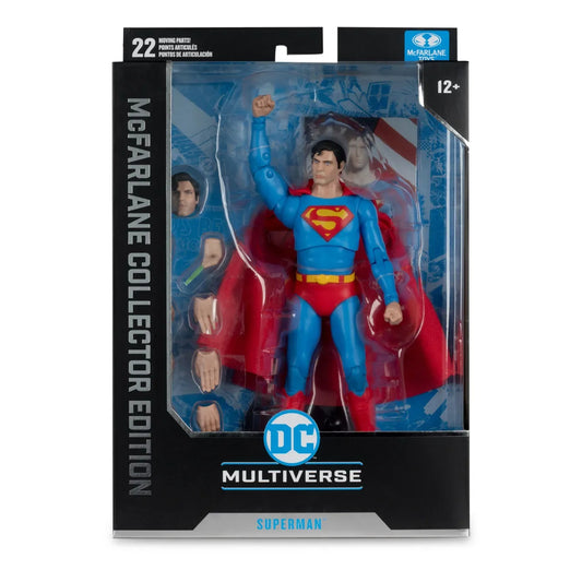 New McFarlane DC Superman: Christopher Reeve 1978 Collector Edition 7" Figure image 0