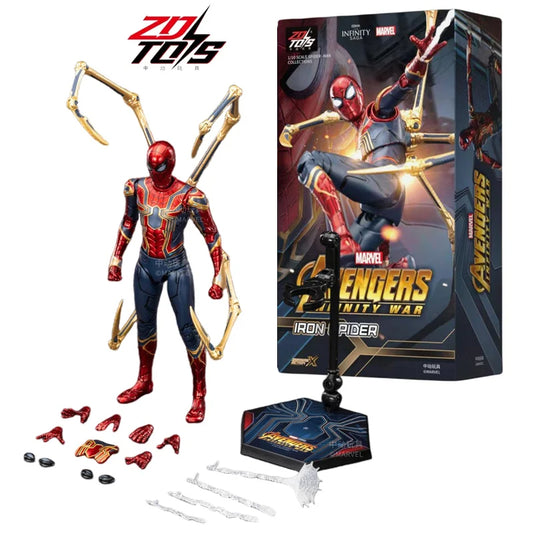 ZD Marvel Iron Spiderman Action Figure Toy image 0