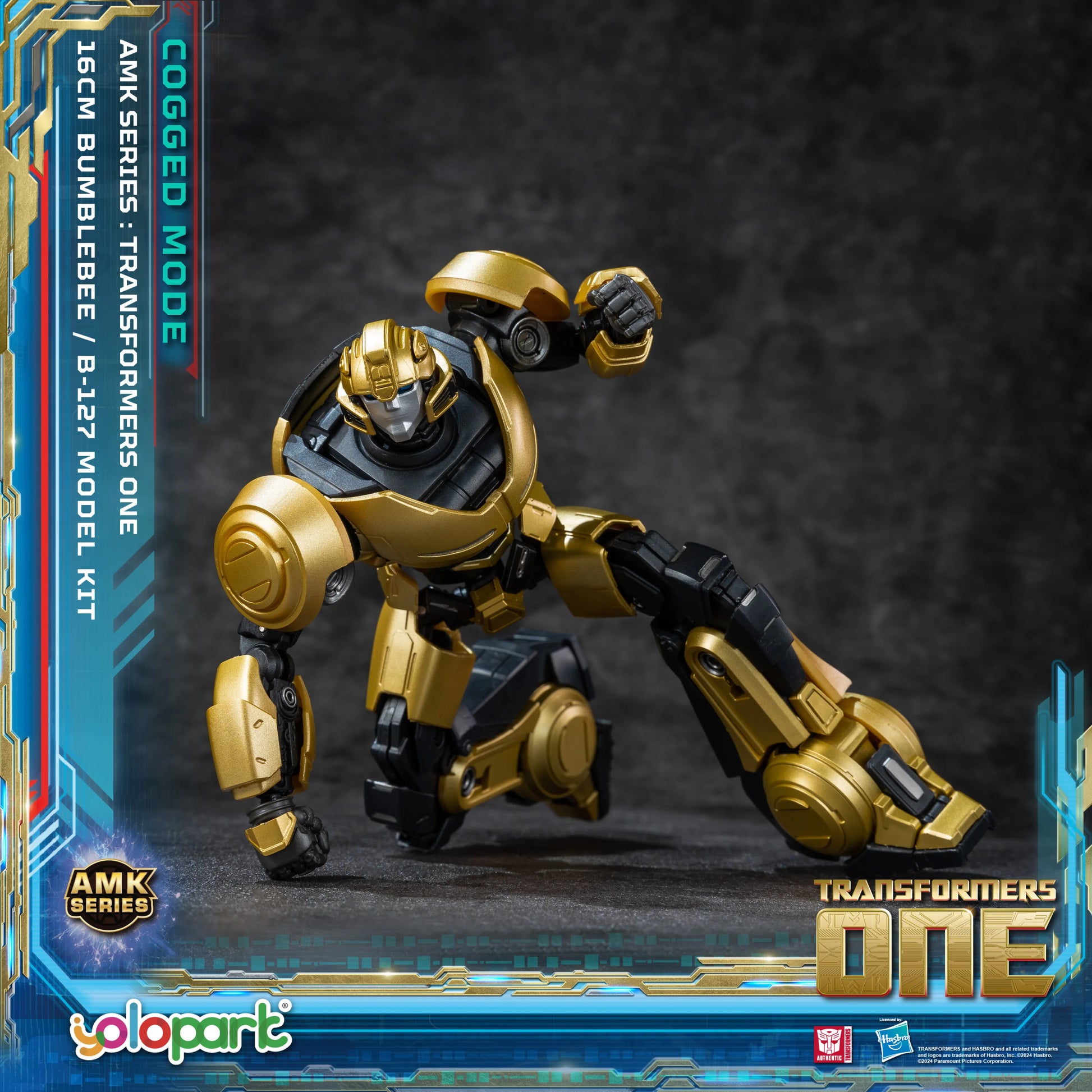 Transformers ONE Bumblebee 16cm Action Figure AMK Series image 4