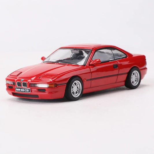 BMW 850 CSI E31 Shadow DCT 1:64 Red Model Car image 0