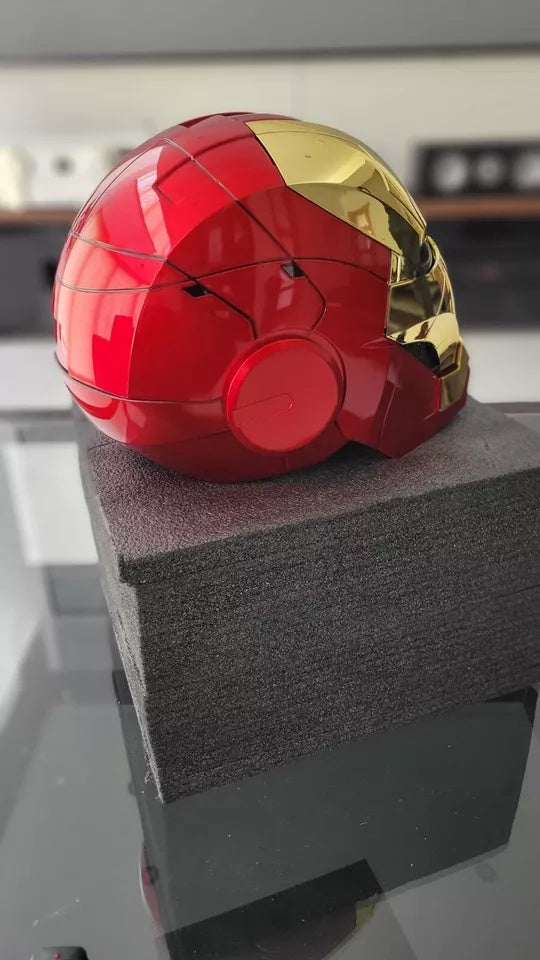 Iron Man MK5 1:1 Voice Controlled Helmet Autoking , 1-2 Day Delivery image 8