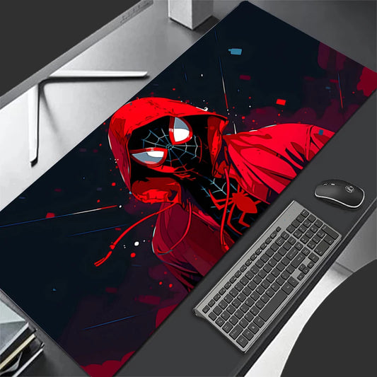Superhero Hooded Spider Design Gaming Desk Mat image 0
