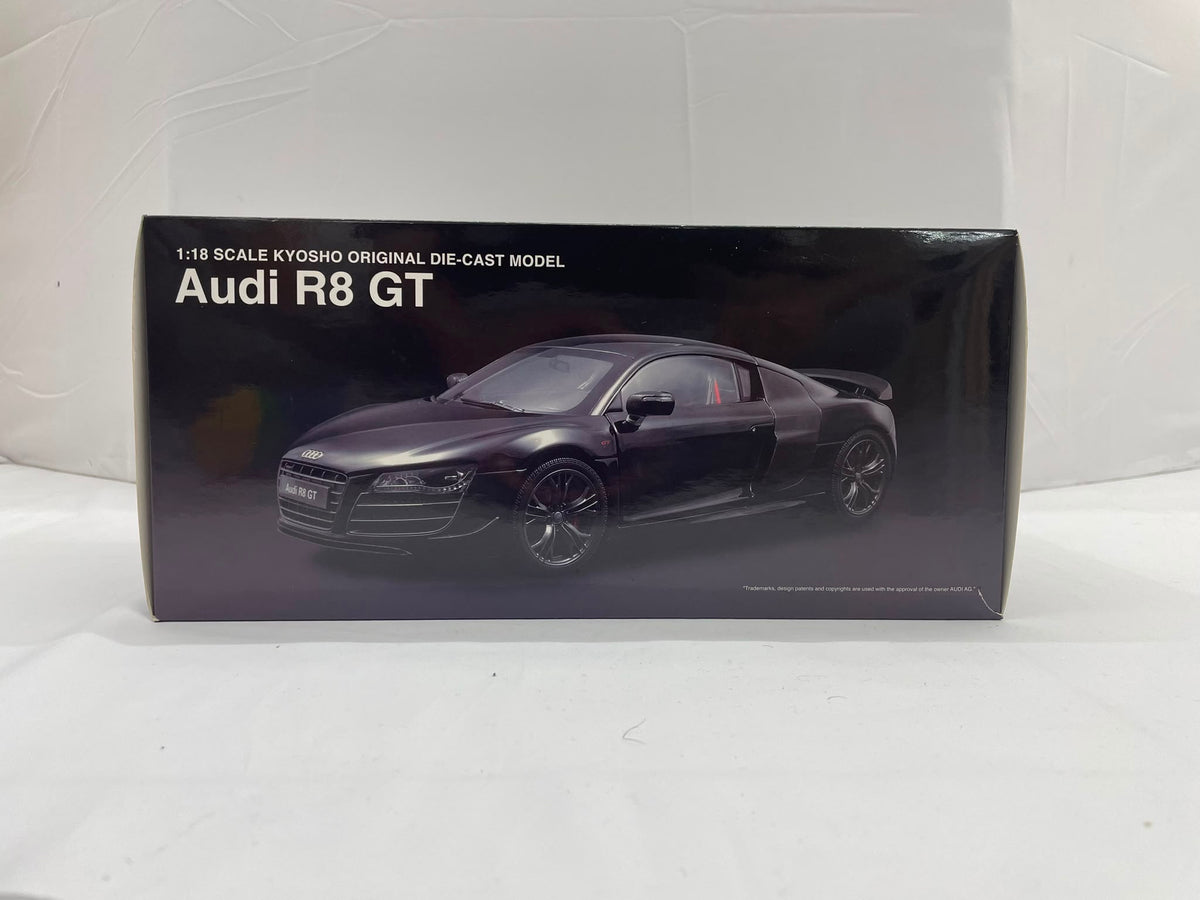 Kyosho 1:18 Audi R8 GT 5.2 V10 FSI In Phantom Black