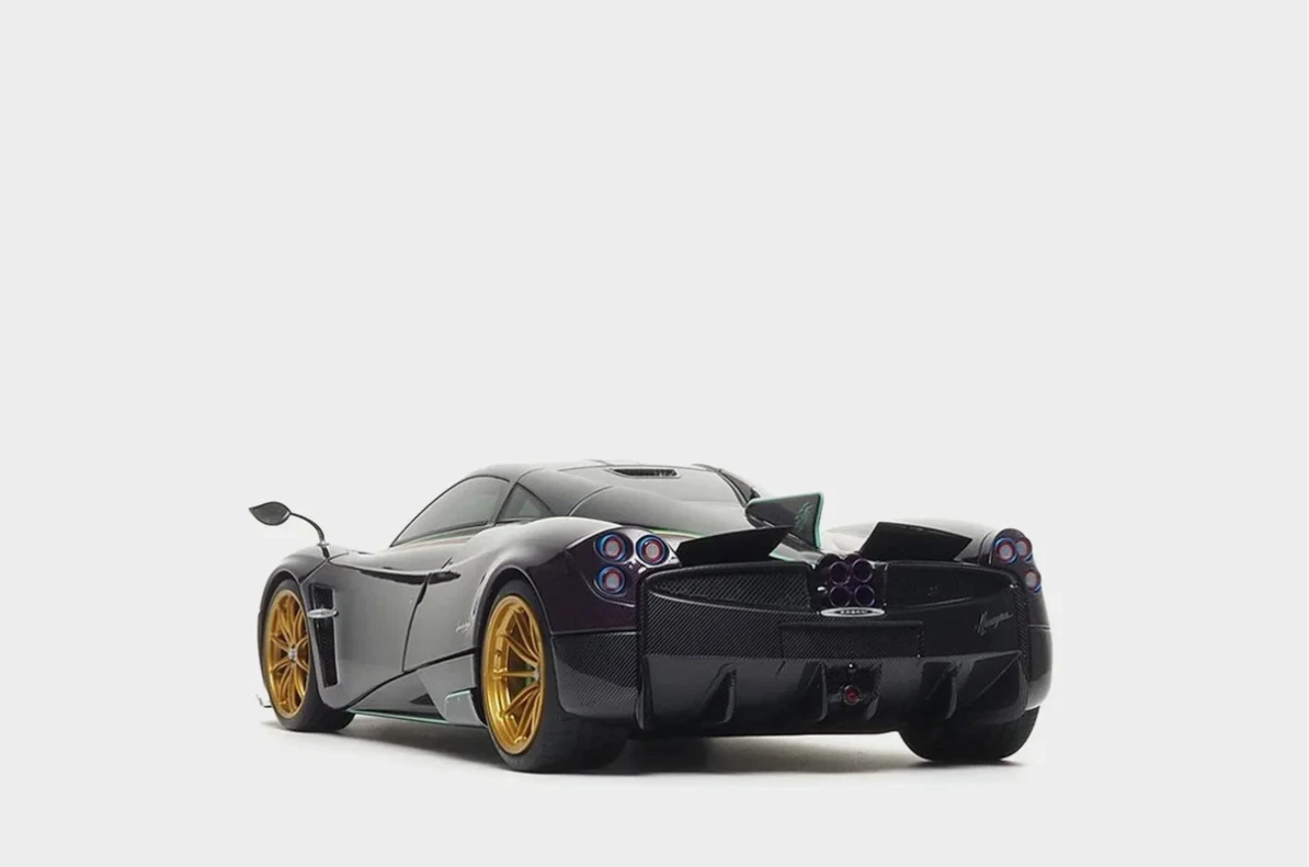 Pagani Huayra Dinastia 1:18 BBR Almost Real Purple Carbon Limited Edition | Limited Pagani Case