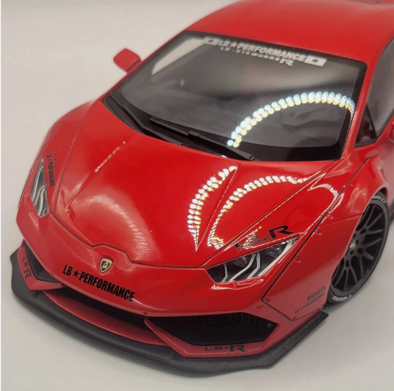 LB-Works Lamborghini Huracan Red 79123 AUTOart 1:18