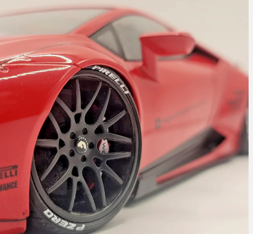 LB-Works Lamborghini Huracan Red 79123 AUTOart 1:18