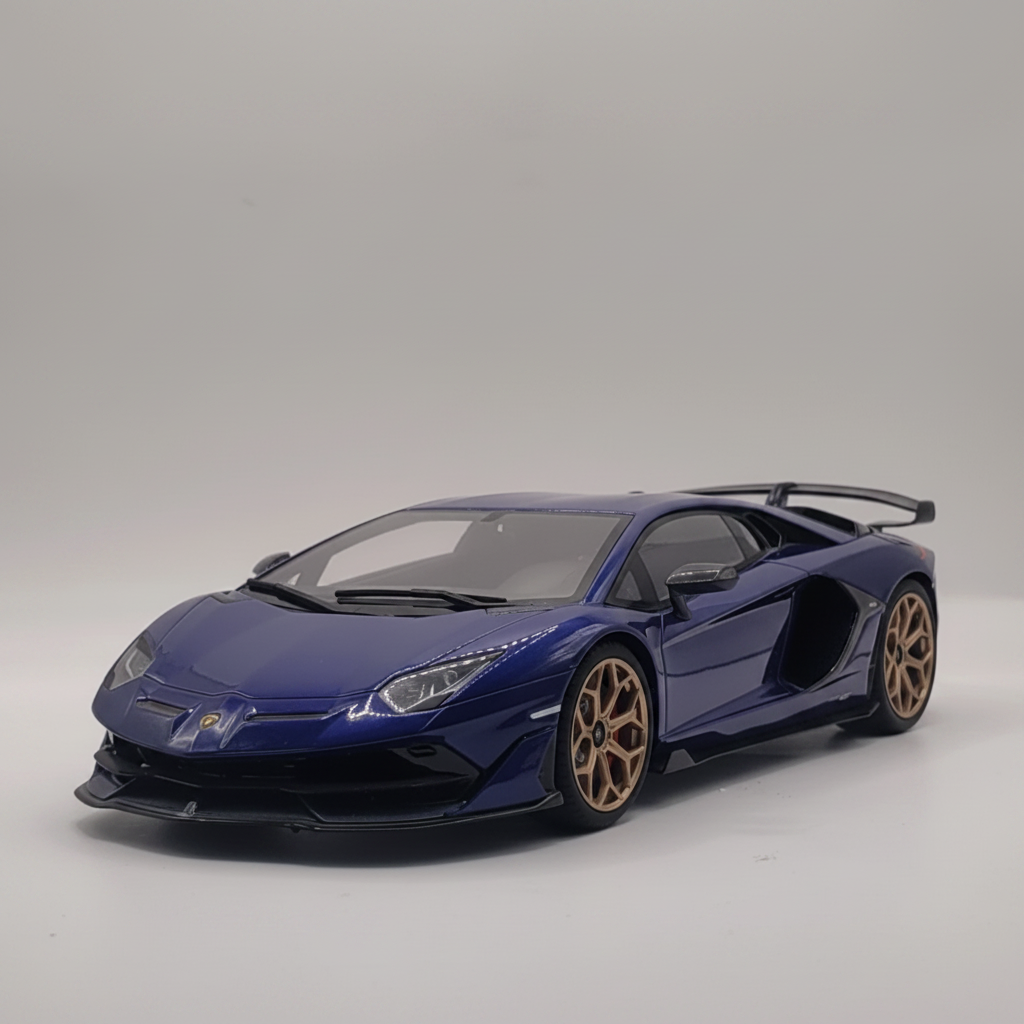 Lamborghini Aventador Blue SVJ 1:18 GT Spirit | GTS18512BL