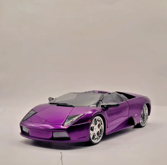 Lamborghini Murcielago Roadster Purple Maisto Playerz Edition 1:18