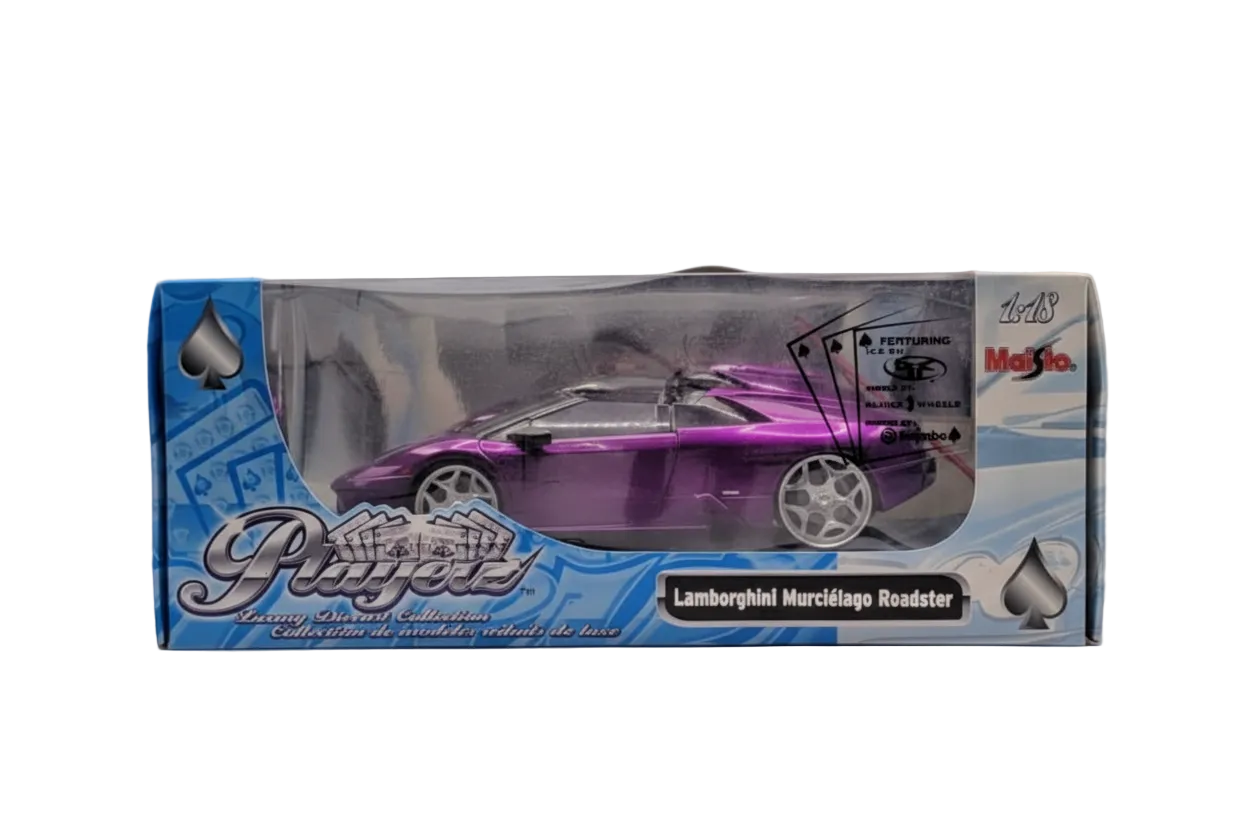 Lamborghini Murcielago Roadster Purple Maisto Playerz Edition 1:18