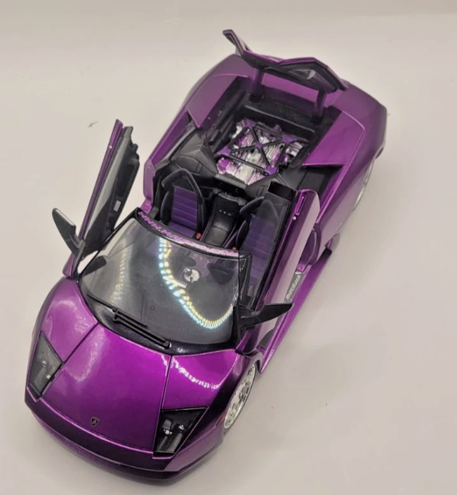 Lamborghini Murcielago Roadster Purple Maisto Playerz Edition 1:18