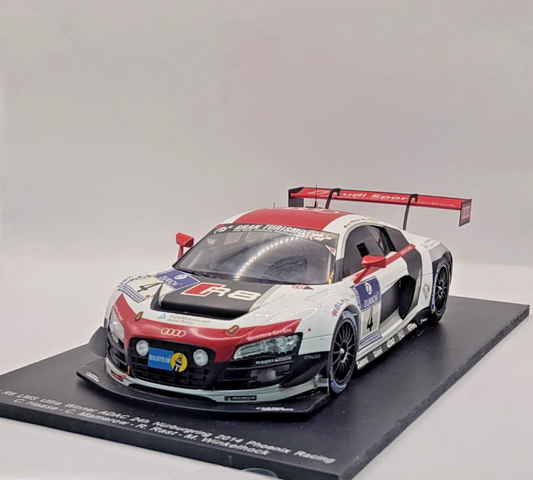 Audi R8 LMS Ultra Winner 24H Nurburgring #4 2014 | 18SG009 | Spark 1:18