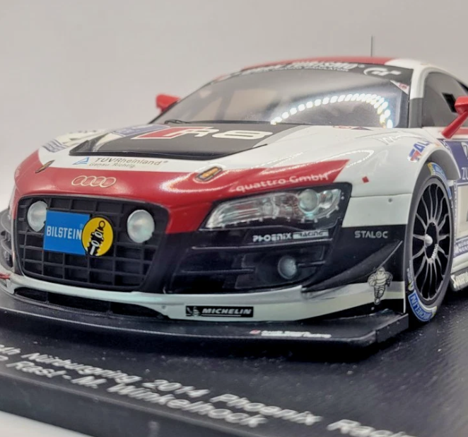 Audi R8 LMS Ultra Winner 24H Nurburgring #4 2014 | 18SG009 | Spark 1:18