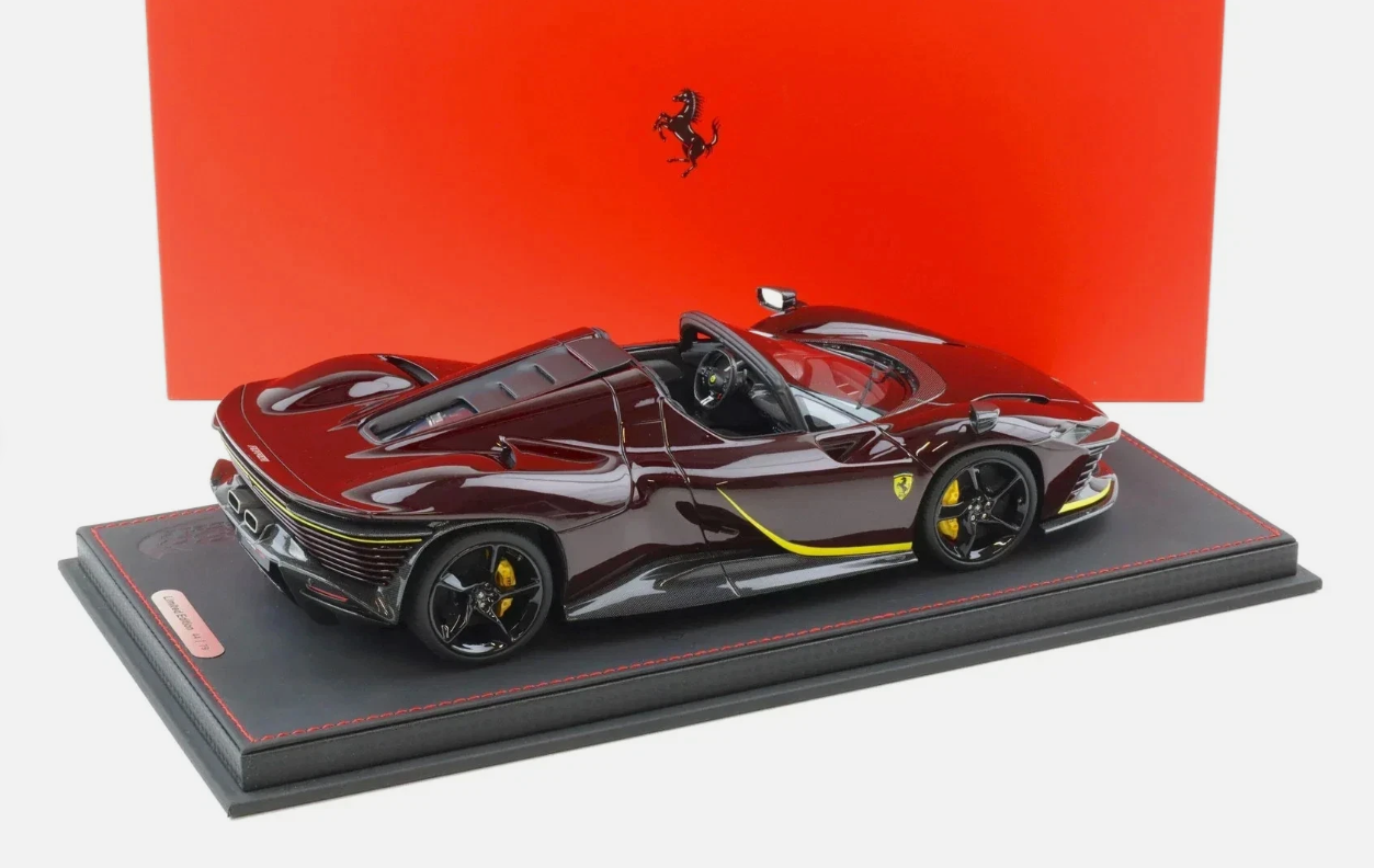 BBR 1:18 Ferrari SP3 Daytona Rosso Rubino Limited Edition 1 of 79 | P18214TMM