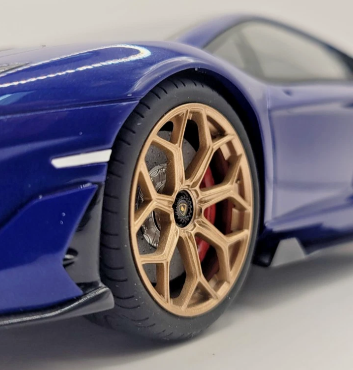 Lamborghini Aventador Blue SVJ 1:18 GT Spirit | GTS18512BL
