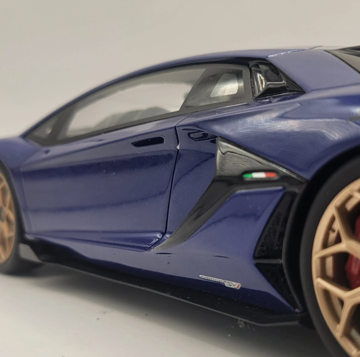 Lamborghini Aventador Blue SVJ 1:18 GT Spirit | GTS18512BL
