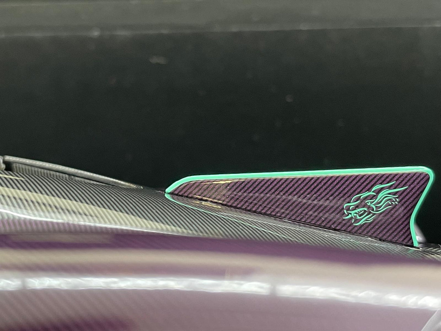 Pagani Huayra Dinastia 1:18 BBR Almost Real Purple Carbon Limited Edition | Limited Pagani Case