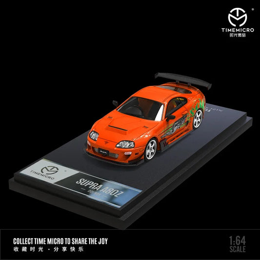 Toyota Supra A80Z Fast & Furious with stand 1:64 TIME MICRO image 0