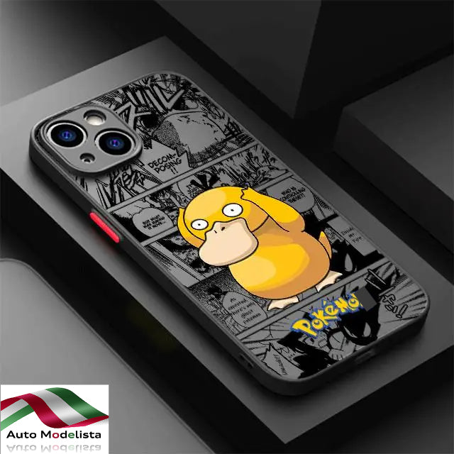 P-Pokemon Psduck Design Case for Apple Iphone image 0