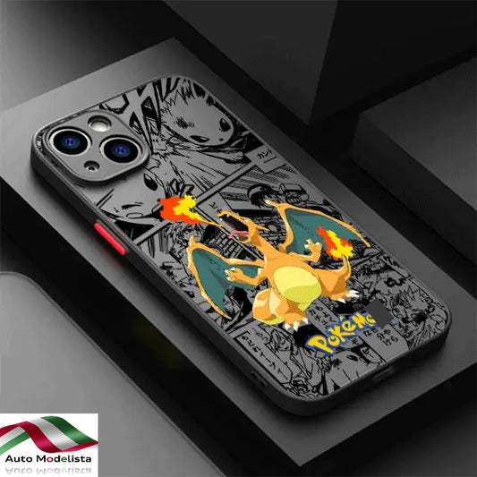 P-Pokemon Charisard Design Case for Apple Iphone image 0
