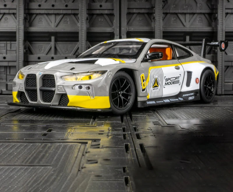BMW M4 GT3 Grey 1:24 image 3