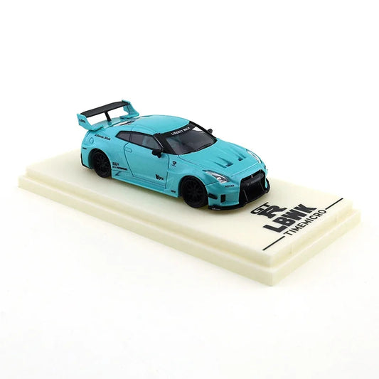 NISSAN GTR 3.0 R35 Liberty Walk Model Car 1:64 TIME MICRO image 0