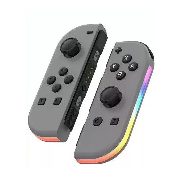 Grey Switch Joy-Cons RGB LED Lights image 1