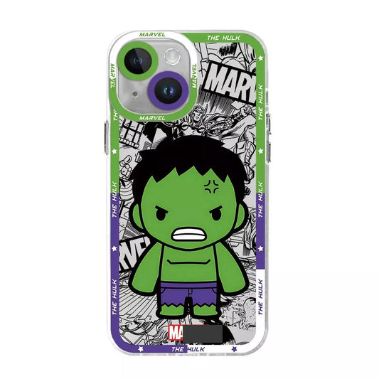 Superhero Smash Cartoon Design Case for Apple Iphone image 0
