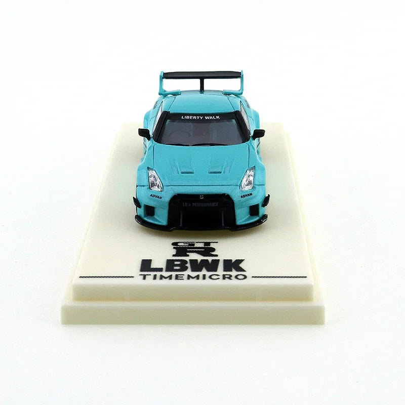 NISSAN GTR 3.0 R35 Liberty Walk Model Car 1:64 TIME MICRO image 4