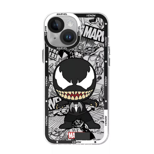 Superhero Venomous Cartoon Design Case for Apple Iphone image 0