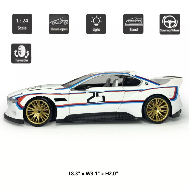 BMW 3.0 CSL MPower 1:24 image 2
