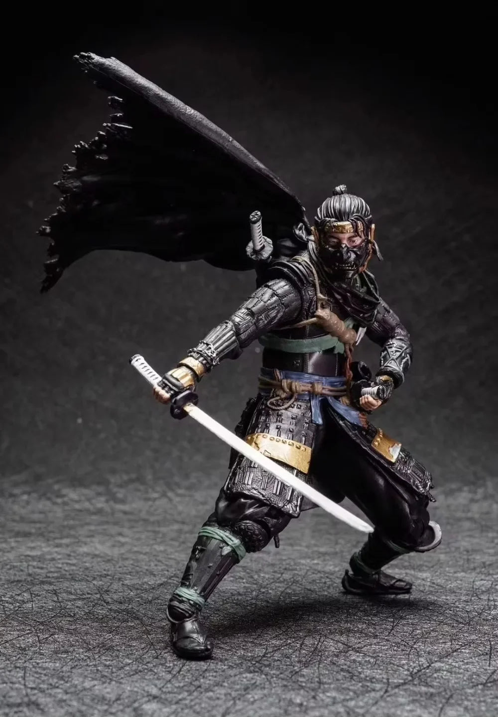 Ghost Of Tsushima Anime Figure Jin Sekai Playstation Action Figure image 4